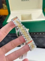Rolex Datejust 31 Two Tone Black Dial 18K Gold Wrapped 8 800x1067 1