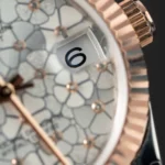 Rolex Datejust 278271 Silver Floral Dial Two Tone 10K Rose 31mm - Image 6