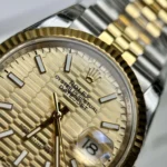 Rolex Datejust Yellow Dial High Quality Replica EW Factory 41mm - Image 2