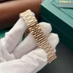 Rolex Replica 1:1 Watch Day-Date Lava Dial Rose Gold Plated 40mm - Image 2