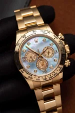 Rolex Replica 1:1 Watch Daytona 116508 Blue Mother of Pearl Dial Clean Factory 40mm - Image 4