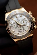 Rolex Daytona 116518LN Mother of Pearl Dial Moissanite Handcrafted 40mm - Image 3