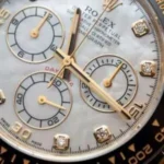 Rolex Daytona 116518LN Mother of Pearl Dial Moissanite Handcrafted 40mm - Image 4