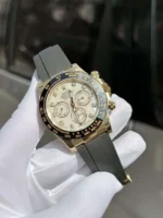 Rolex Daytona 116518LN Mother of Pearl Dial Moissanite Handcrafted 40mm - Image 2