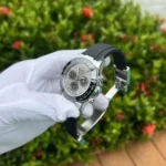 Rolex Daytona 116519LN Mat So Xam Day Cao Su Clean Factory 4 600x600 1