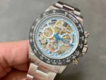 Rolex Daytona Artisans de Geneve Montoya Skeleton Carbon Bezel 3