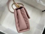 Tui Chanel Handle Hang Hieu Sieu Cap Mau Tim Da Hat 20cm 11