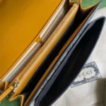 Gucci Clutch Women's Crossbody Bag with High Quality Monogram Pattern 19x10cm - Image 8