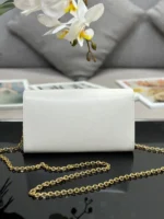 Dior Bobby Women's Crossbody Bag Super White Smooth Leather 21.5x12x4cm - Image 2