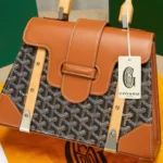 Tui Goyard SAIGON Mau Nau Sieu Cap Quai Xach Go 28cm 1