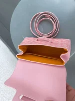 Tui Goyard Saigon Pink Replica 11 Cao Cap Quai Cam Go 20x15cm 3