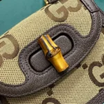 Tui Gucci Quai Truc Hoa Tiet Logo Hang Cao Cap 17cm 6