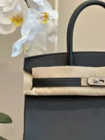 Hermes Birkin 30 Black Palladium Hardware - Image 3