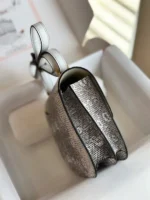 Hermes Constance 19 Omber Genuine Lizard Leather Palladium Hardware - Image 7