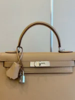 Hermes Kelly 28 Epsom Brown Palladium Hardware - Image 2