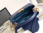 Louis Vuitton LV Capucines BB Woman Like Auth Navy Blue Handbags 27x18x9cm - Image 6