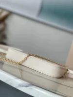 Louis Vuitton LV Easy Pouch On Strap Handbags White Milk 19×11.5x3cm - Image 3