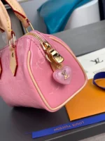 Tui Louis Vuitton LV Nano Speedy Pink Mini Like Auth 16x10x7 2
