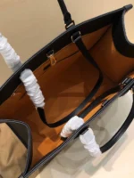 Louis Vuitton LV On The Go PM Tote Bag Replica 1:1 Black Handbags 35cm - Image 6