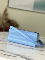 Louis Vuitton LV Twist Like Auth Womans Blue Handbags 24cm - Image 7