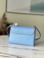 Louis Vuitton LV Twist Like Auth Womans Blue Handbags 24cm - Image 9