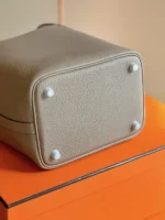 Tui Sieu Cap Hermes Picotin 18 Togo Khau Tay Nu Mau Xam 18cm 3 600x800 1