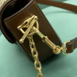 Gucci Horsebit Luxury Handbag with Brand Logo Pattern 23.5cm - Image 6