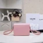 Tui Xach Celine Mini Bag Mau Hong Sieu Cap Da Min 19cm 1 1
