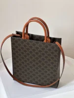 Tui Xach Celine Tote Triomphe Canvas Sieu Cap Quai Cau Vong 28x32cm 3