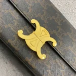 Celine Triomphe Handbag Printed Logo Super Quality Smooth Leather 20x12cm - Image 5