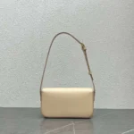 Celine Triomphe Handbag Replica Milky White Super Smooth Leather 20x12cm - Image 7
