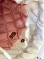 Chanel 11 Handbag 22 Mini Mix White Pink Womans 20cm - Image 3