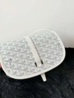 Goyard White Handbag Crossbody Womens 22x16x7cm - Image 2