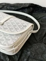 Goyard White Handbag Crossbody Womens 22x16x7cm - Image 3