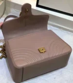 Gucci Marmont Top Handle Like Auth Women's Handbag with Gold Buckle 27cm - Image 6