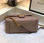 Gucci Marmont Top Handle Like Auth Women's Handbag with Gold Buckle 27cm - Image 5