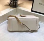 Gucci Marmont Top Handle Rep 11 Handbag High Quality White 27cm - Image 6