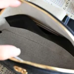 Gucci Matelasse Like Auth Bag with Embossed GC Pattern 21cm - Image 8