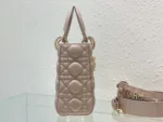 Dior Lady Super Light Pink Handbag 20cm - Image 3