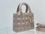 Dior Lady Super Light Pink Handbag 20cm - Image 8