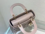 Dior Lady Super Light Pink Handbag 20cm - Image 5