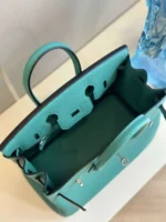 Tui Xach Hermes Birkin PHW Da Togo Mau Xanh Ocean Sieu Cap 25cm 1