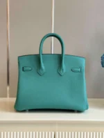 Tui Xach Hermes Birkin PHW Da Togo Mau Xanh Ocean Sieu Cap 25cm 2