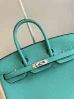 Tui Xach Hermes Birkin PHW Da Togo Mau Xanh Ocean Sieu Cap 25cm 7