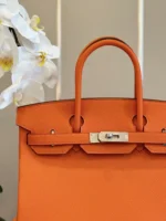 Tui Xach Hermes Birkin Phw Togo Replica 11 Nu Mau Cam 30cm 1