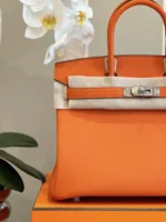 Tui Xach Hermes Birkin Phw Togo Replica 11 Nu Mau Cam 30cm 2