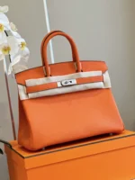 Tui Xach Hermes Birkin Phw Togo Replica 11 Nu Mau Cam 30cm 3
