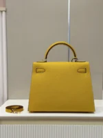Hermes Kelly 25 Lime Fluo Yellow Epsom Gold Hardware - Image 5