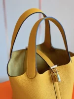 Hermes Picotin 18 Yellow Togo leather Gold Hardware - Image 5