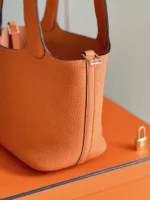 Tui Xach Hermes Picotin 18 Togo Khau Tay Like Auth Nu Mau Cam 18cm 2 600x800 1